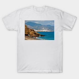 Penoncillo Beach Torrox Costa Nerja Spain T-Shirt